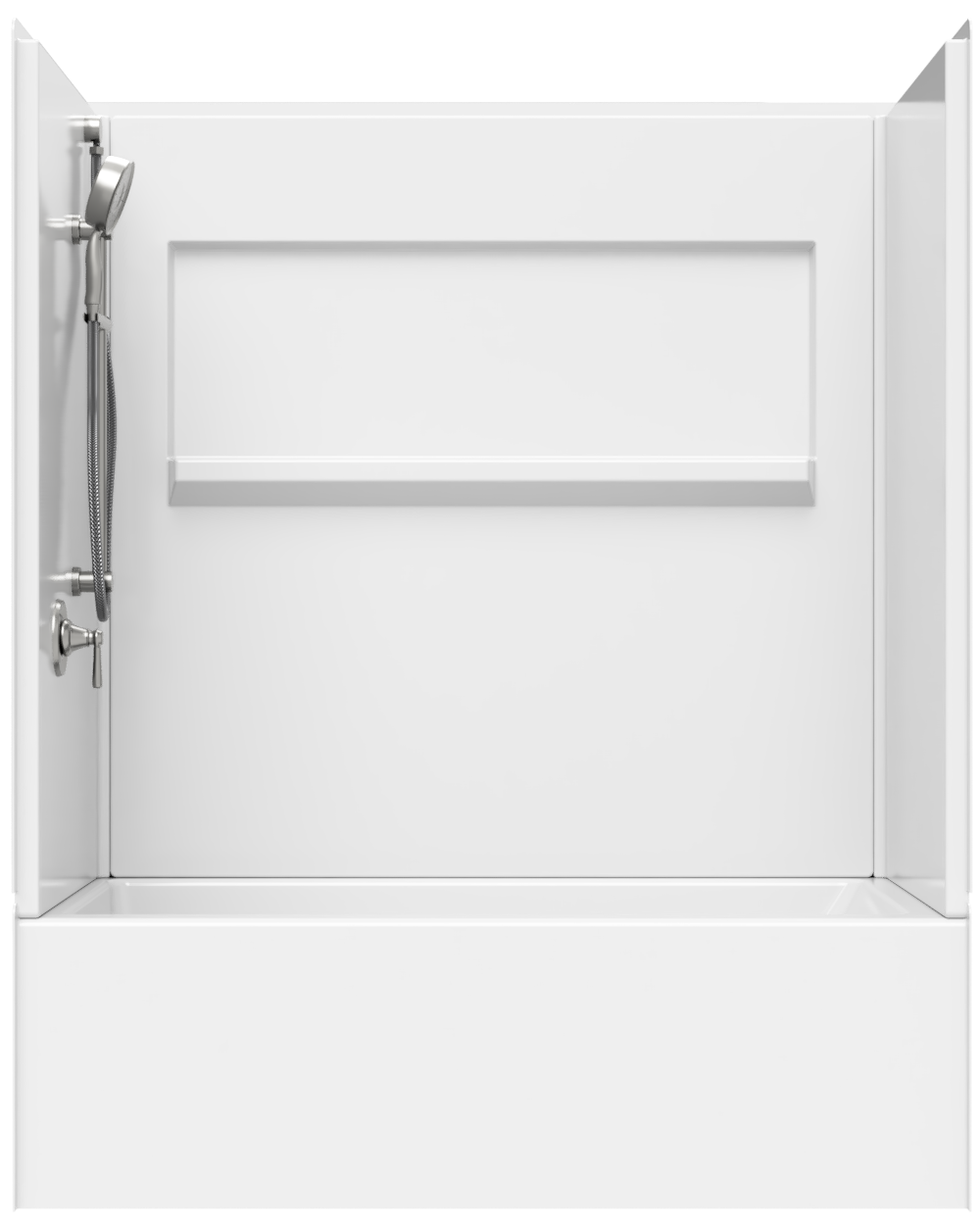 fcrb shower slide 28㎝ white DreamLine Alliance Pro BG 56-60 in. W x 70 3/8 in. H Semi